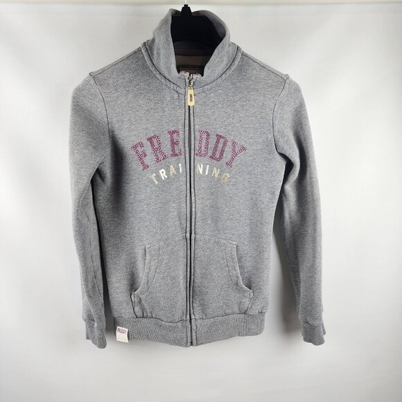 FREDDY Jacket The art of movement Womens Medium Full Zip Training  Gray - Picture 1 of 9